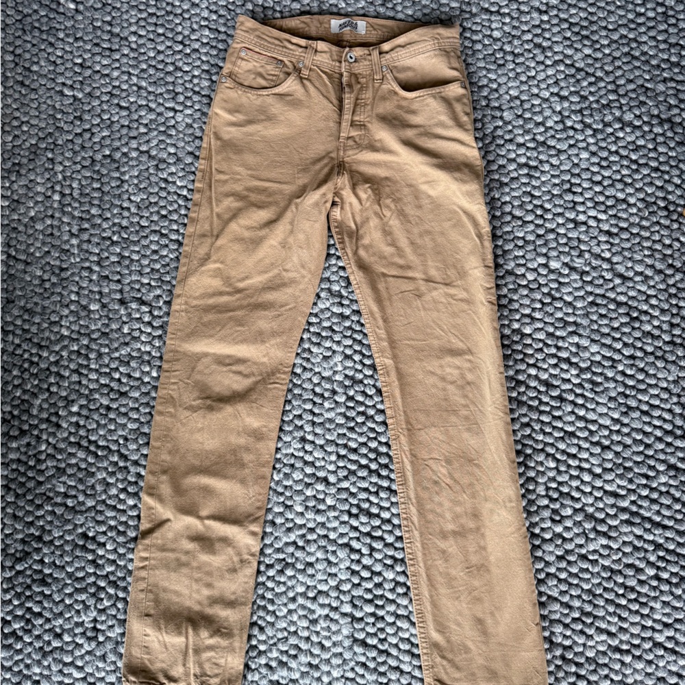 Naked & Famous Tan Duck Canvas 5-pocket Jeans